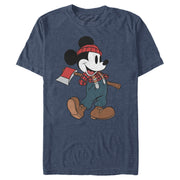 Men's Mickey & Friends Retro Lumberjack Mickey Mouse  Adult T-Shirt