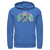 Men's Lilo & Stitch Cute But Crazy  Adult Pull Over Hoodie