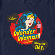 Men's Wonder Woman To a Real Superhero  Adult T-Shirt