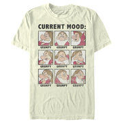 Men's Snow White and the Seven Dwarves Grumpy Current Mood  Adult T-Shirt