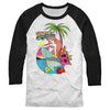 Men's The Little Mermaid Aloha Ariel  Adult Baseball Tee