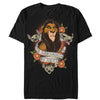 Men's Lion King Scar Surrounded By Idiots Tattoo  Adult T-Shirt