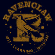 Men's Harry Potter Ravenclaw Wit, Learning, and Wisdom  Adult T-Shirt