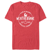 Men's Wednesday Weathervane Cafe Logo  Adult T-Shirt