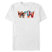 Men's Wonder Woman 1984 Wonderous Battle  Adult T-Shirt