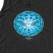 Men's Marvel Spider-Man: No Way Home Blue Spidey Rune  Adult Tank Top