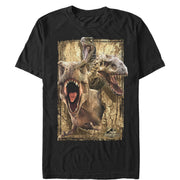 Men's Jurassic World Dinosaur Collage  Adult T-Shirt