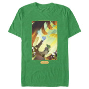 Men's Star Wars The High Republic Yoda and Qort  Adult T-Shirt