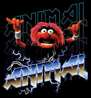 Men's The Muppets Animal Metal  Adult T-Shirt