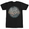 Men's Lost Gods Henna Circle Landscape  Adult T-Shirt