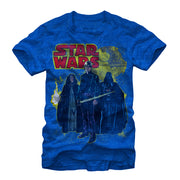 Men's Star Wars Luke Vader and Emperor  Adult T-Shirt