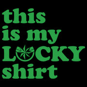 Men's Marvel Captain Marvel St. Patrick's Day This Is My lucky Shirt  Adult T-Shirt