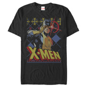 Men's Marvel Ugly Christmas X-Men Cyclops  Adult T-Shirt