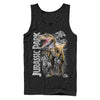 Men's Jurassic Park Raptor Dino Shadows  Adult Tank Top