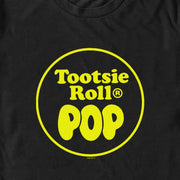 Men's Tootsie Pop Classic Circle Logo  Adult T-Shirt