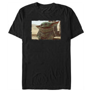 Men's Star Wars: The Mandalorian Grogu Scene  Adult T-Shirt