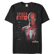 Men's Marvel Gamerverse Spider-Man Bricks  Adult T-Shirt