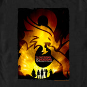 Men's Dungeons & Dragons: Honor Among Thieves Silhouettes Movie Poster  Adult T-Shirt