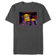 Men's The Simpsons Homer Seeing Stars  Adult T-Shirt