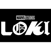 Men's Marvel Color Block Loki Logo  Adult T-Shirt