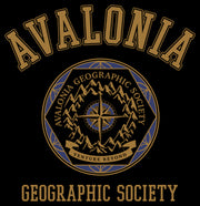 Men's Strange World Avalonia Geographic Society  Adult T-Shirt