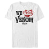 Men's Marvel Venom: Let There be Carnage We are Venom Heart  Adult T-Shirt