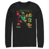 Men's Star Wars: The Book of Boba Fett Distressed Character Line-up  Adult Long Sleeve Shirt