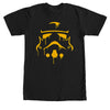 Men's Star Wars Halloween Dripping Stormtrooper Helmet  Adult T-Shirt