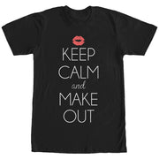 Men's Lost Gods Keep Calm and Make Out  Adult T-Shirt