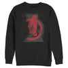 Men's Marvel Black Widow Avenger Logo  Adult Sweatshirt