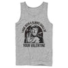 Men's Star Trek Spock Always Shall Be Valentine  Adult Tank Top