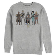 Men's Star Wars: The Mandalorian Farewell on Nevarro  Adult Sweatshirt