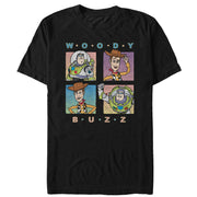 Men's Toy Story Buzz & Woody Box  Adult T-Shirt