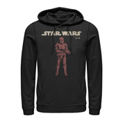 Men's Star Wars: The Rise of Skywalker Retro Sith Trooper  Adult Pull Over Hoodie