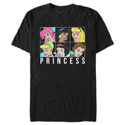 Men's Disney Princess Squares  Adult T-Shirt