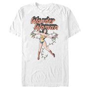 Men's Wonder Woman 1984 Wrapped in Lights  Adult T-Shirt