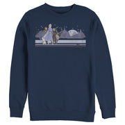 Men's Frozen 2 Winter Travelers  Adult Sweatshirt