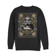 Men's Star Wars The Last Jedi Captain Phasma Card  Adult Sweatshirt