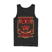 Men's Star Wars: The Rise of Skywalker Artistic Sith Trooper  Adult Tank Top