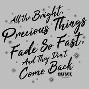 Men's The Great Gatsby All the Bright Precious Things Quote  Adult T-Shirt