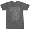 Men's Lost Gods Elephant Print  Adult T-Shirt