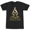 Men's Nintendo Legend of Zelda Triangle  Adult T-Shirt