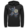 Men's Lilo & Stitch Howling at the Moon  Adult Pull Over Hoodie