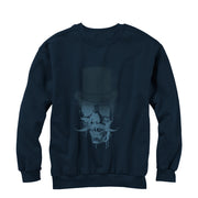 Men's Lost Gods Sophisticated Skull  Adult Sweatshirt