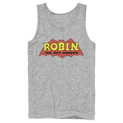 Men's Batman Logo Robin Boy Wonder  Adult Tank Top