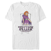 Men's Dungeons & Dragons Sheila the Thief Cloak Cartoon  Adult T-Shirt