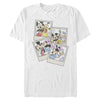 Men's Mickey & Friends Distressed Portraits  Adult T-Shirt