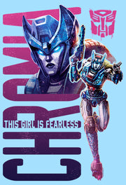 Men's Transformers Chromia Fearless Girl  Adult T-Shirt