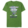 Men's Marvel Hulk Uncle Smashing Snow  Adult T-Shirt