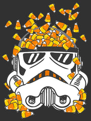 Men's Star Wars: A New Hope Halloween Stormtrooper Candy Corn  Adult T-Shirt